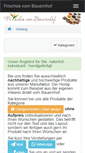 Mobile Screenshot of frisches-vom-bauernhof.com